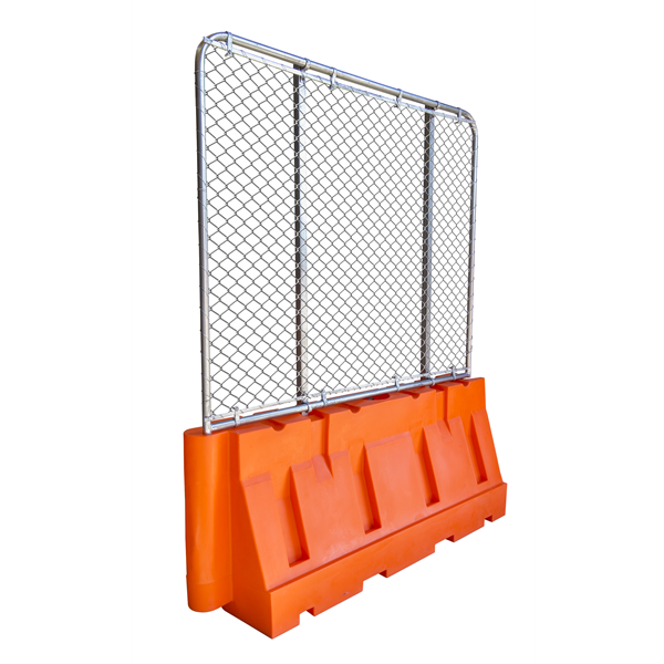 32 x 72 Barrier w/ Fence - Orange