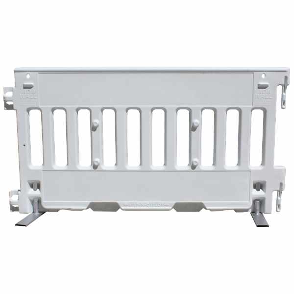 Urbanite Pedestrian Barricade - White