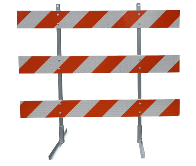 Type III Wood Barricades, Traffic Barricades, 120